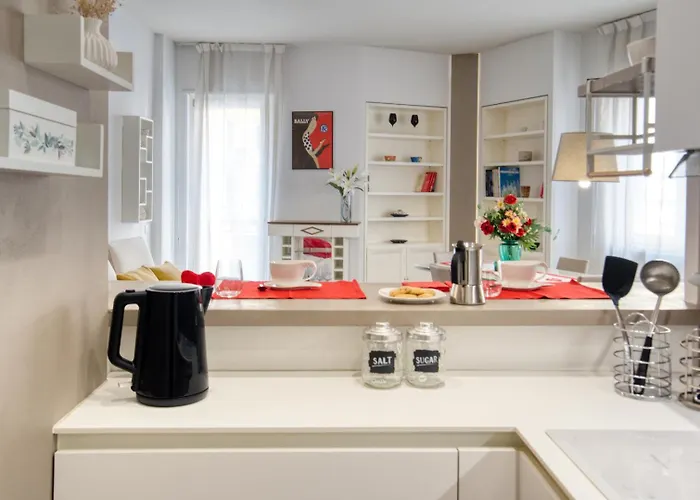 Lägenhet Guesthost - White Flat Bilo Di Design De Angeli *